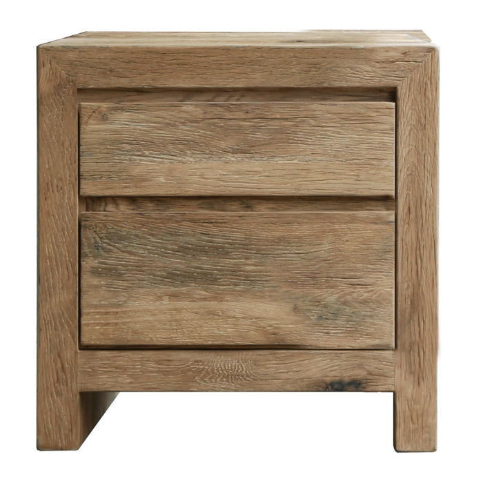 Reclaimed Oak Bedside Cabinet - Keiichi