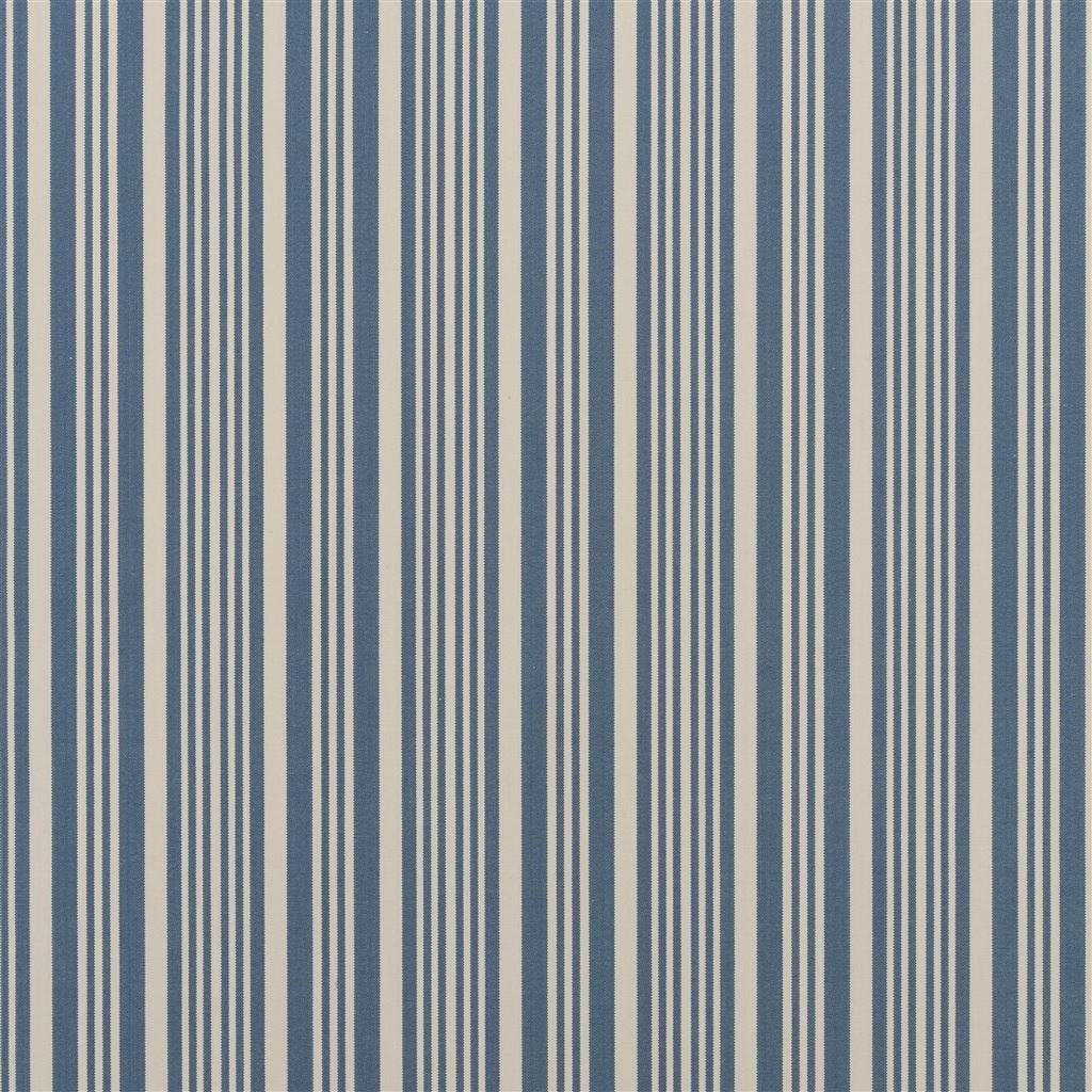 Alain Stripe Vintage Blue — Ralph Lauren Home tyg