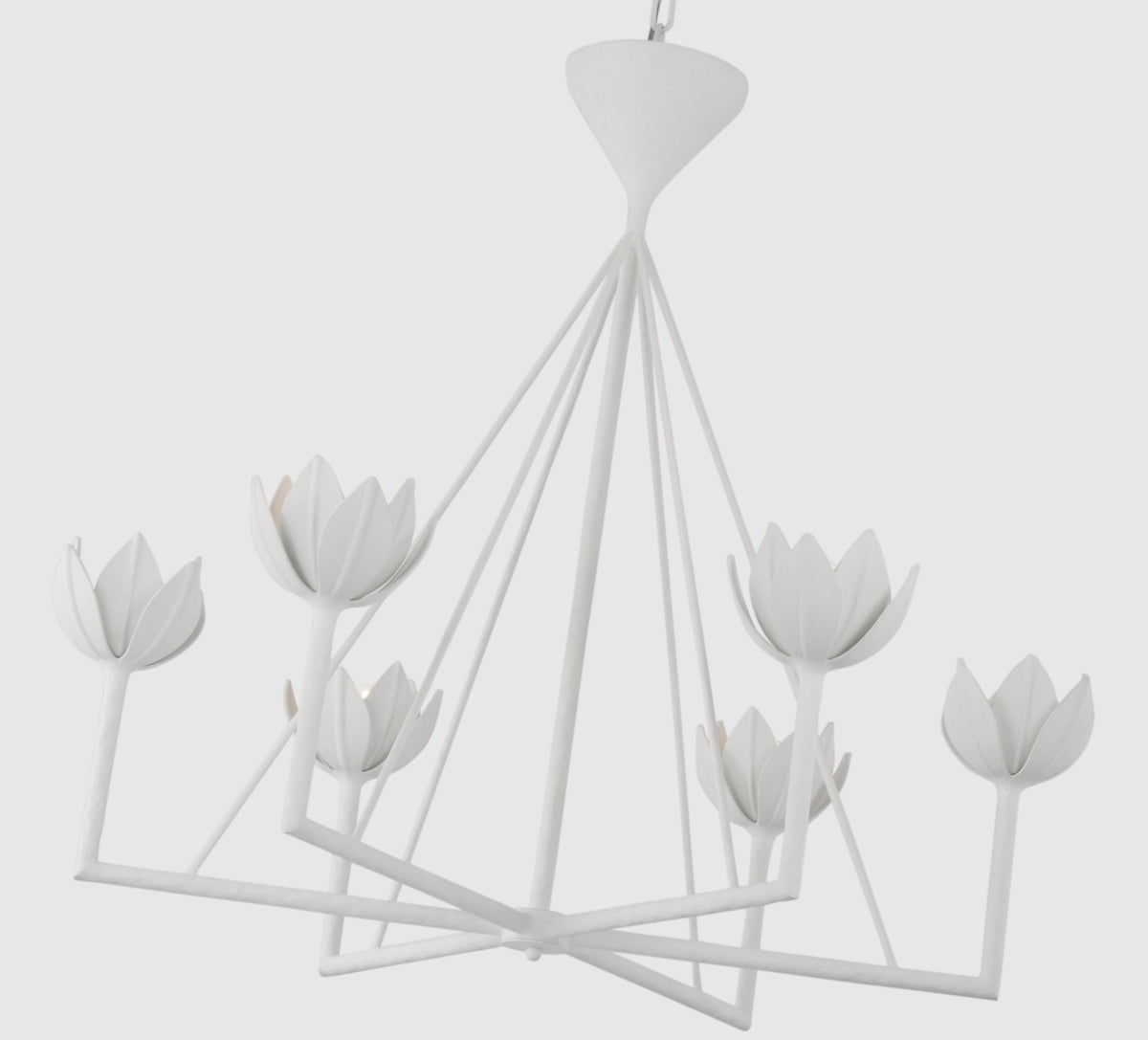 Alberto Large Low Ceiling Chandelier — Julie Neill for Visual Comfort & Co. detail
