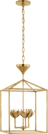 Alberto Small Open Cage Lykta — Julie Neill for Visual Comfort & Co. detaljbild