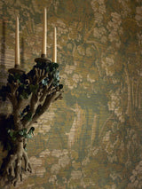 Alencon room setting — Pierre Frey wallpaper