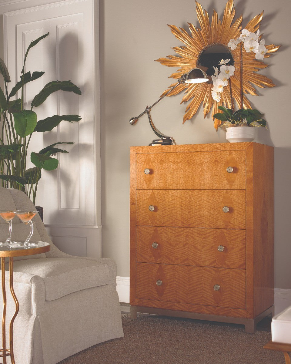 Small Wall Mirror Sunburst - Gold