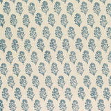 Allie Blockprint Chambray — Ralph Lauren Home tyg