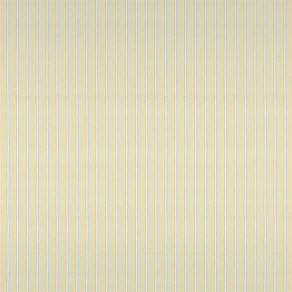 Amelot Ticking Slate — Ralph Lauren Home tyg
