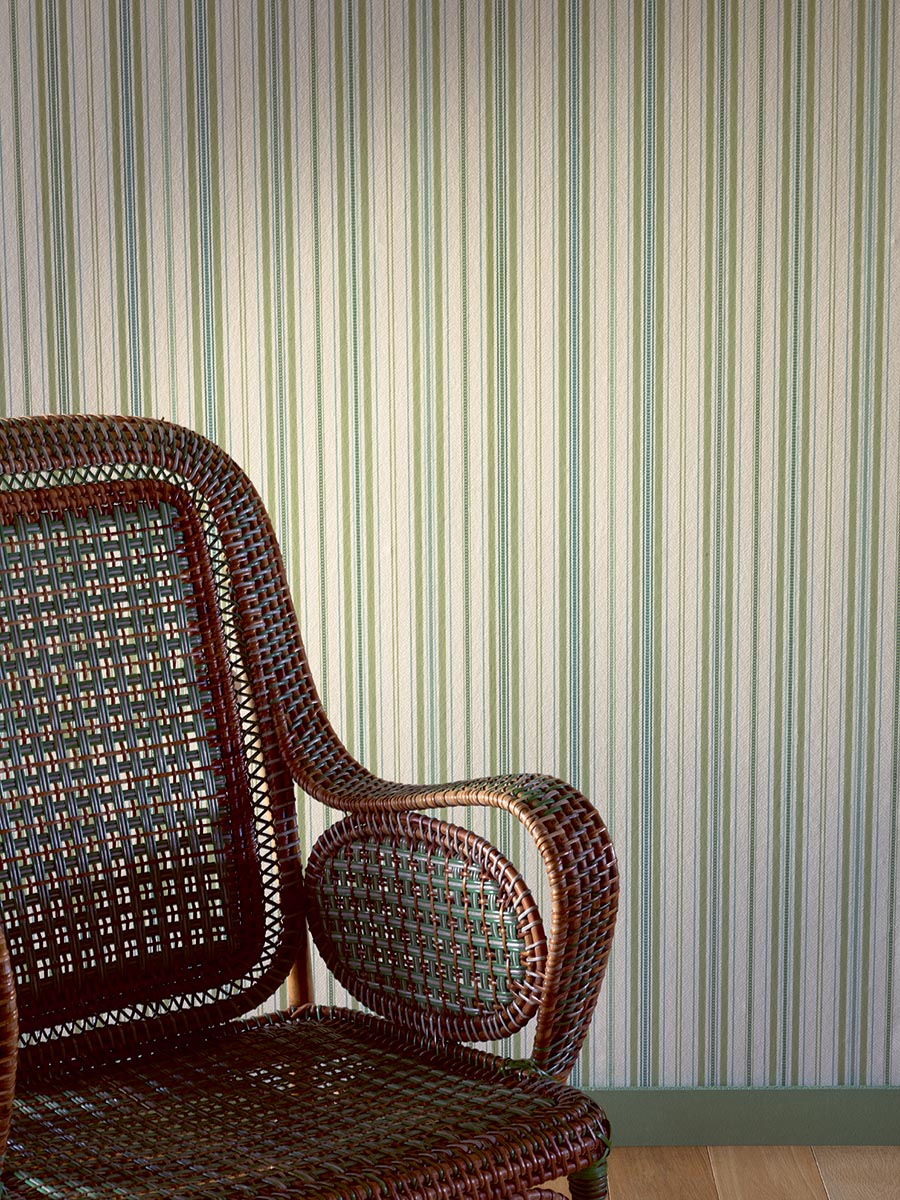 Amour room setting — Pierre Frey wallpaper