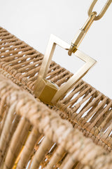 Antigua 54" Linear Ceiling Light — Chapman & Myers for Visual Comfort & Co. detail