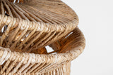 Antigua Large Drum Flush Mount — Chapman & Myers for Visual Comfort & Co. detail