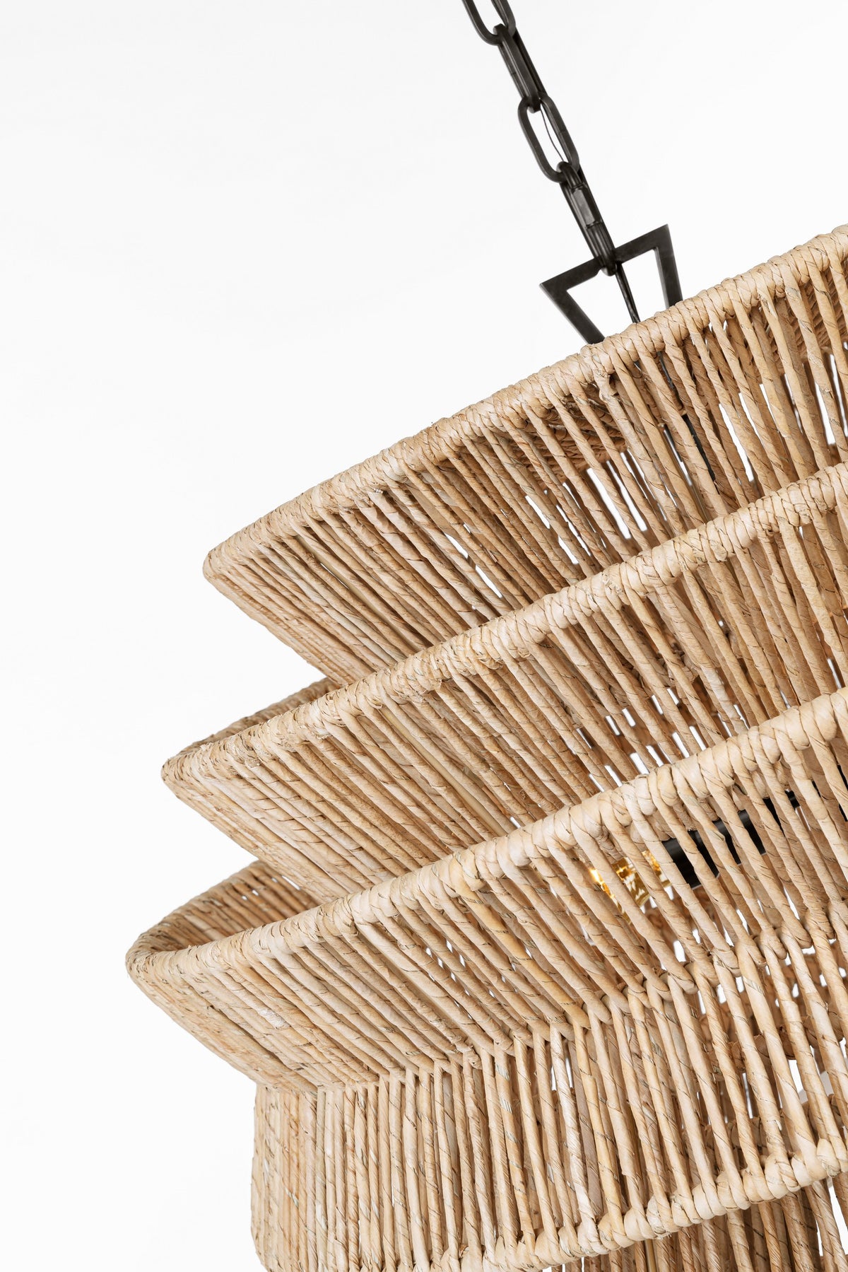 Antigua Medium Drum Takkrona — Chapman & Myers for Visual Comfort & Co. detaljbild