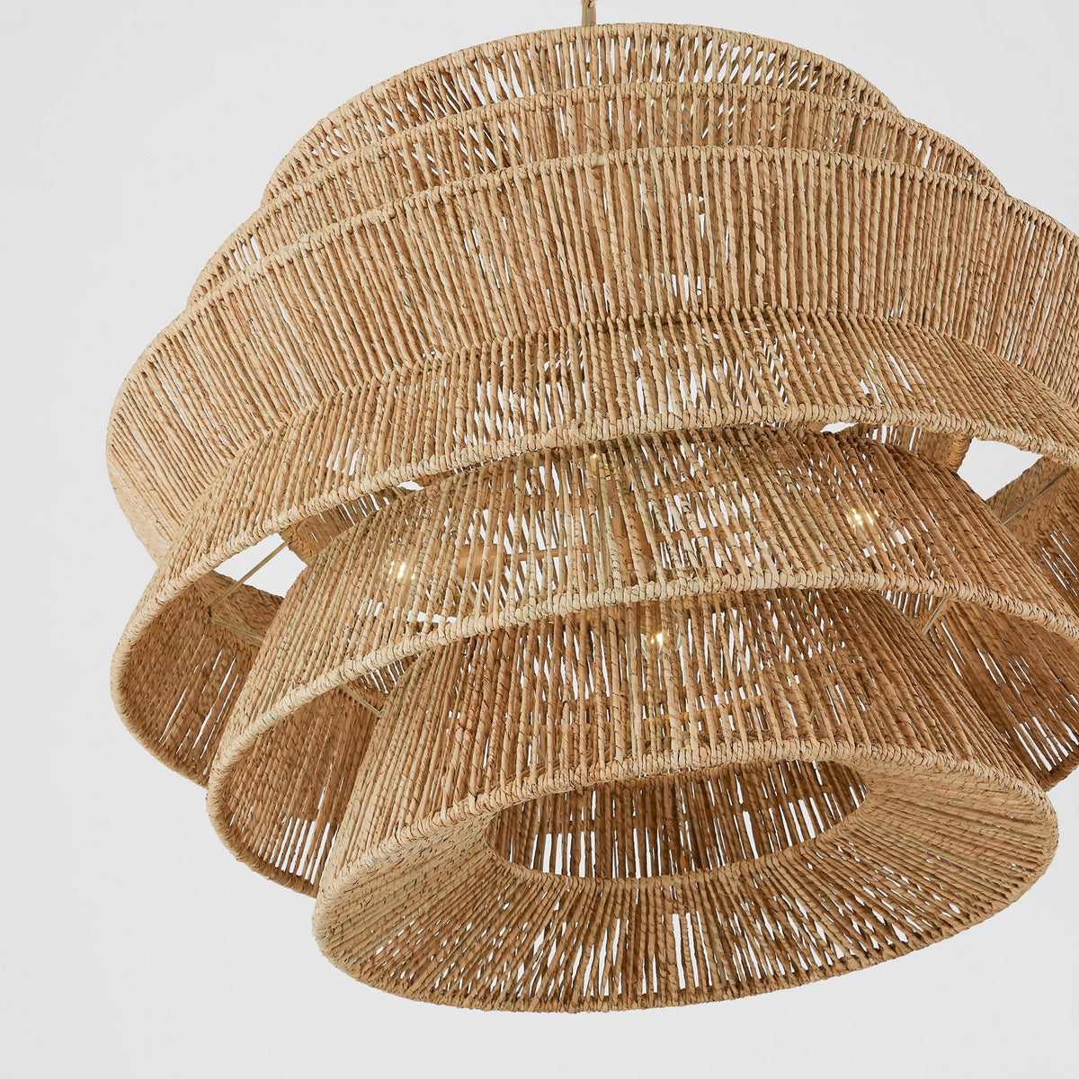 Antigua XL Drum Takkrona — Chapman & Myers for Visual Comfort & Co. detaljbild