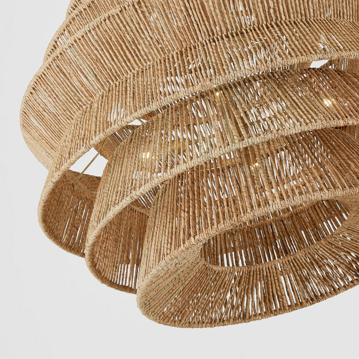 Antigua XL Drum Takkrona — Chapman & Myers for Visual Comfort & Co. detaljbild