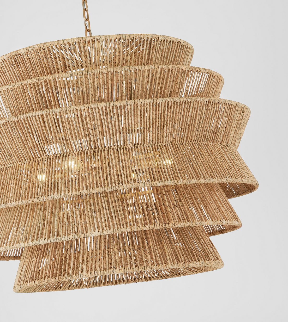 Antigua XL Drum Takkrona — Chapman & Myers for Visual Comfort & Co. detaljbild