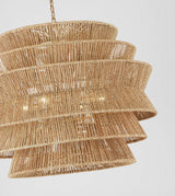 Antigua XL Drum Takkrona — Chapman & Myers for Visual Comfort & Co. detaljbild