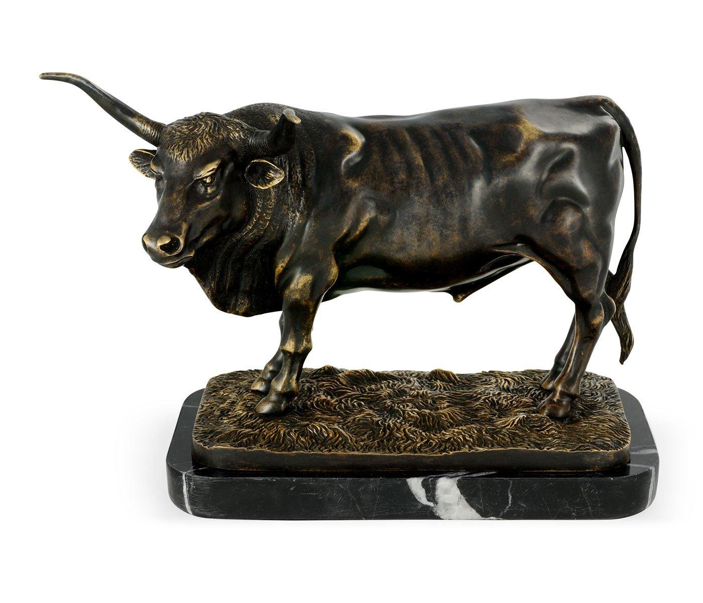 Antique Dark Bronze Longhorn