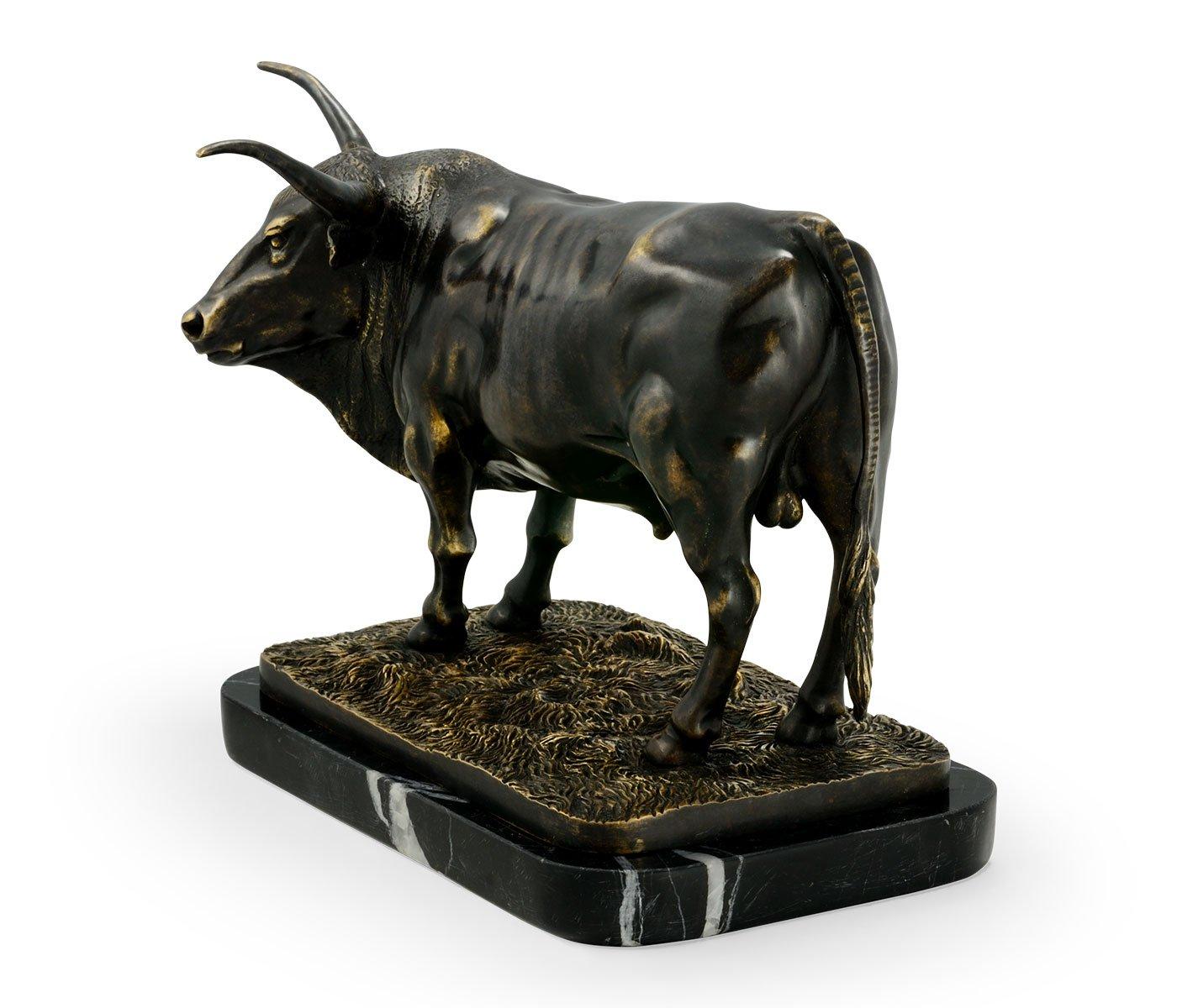 Antique Dark Bronze Longhorn