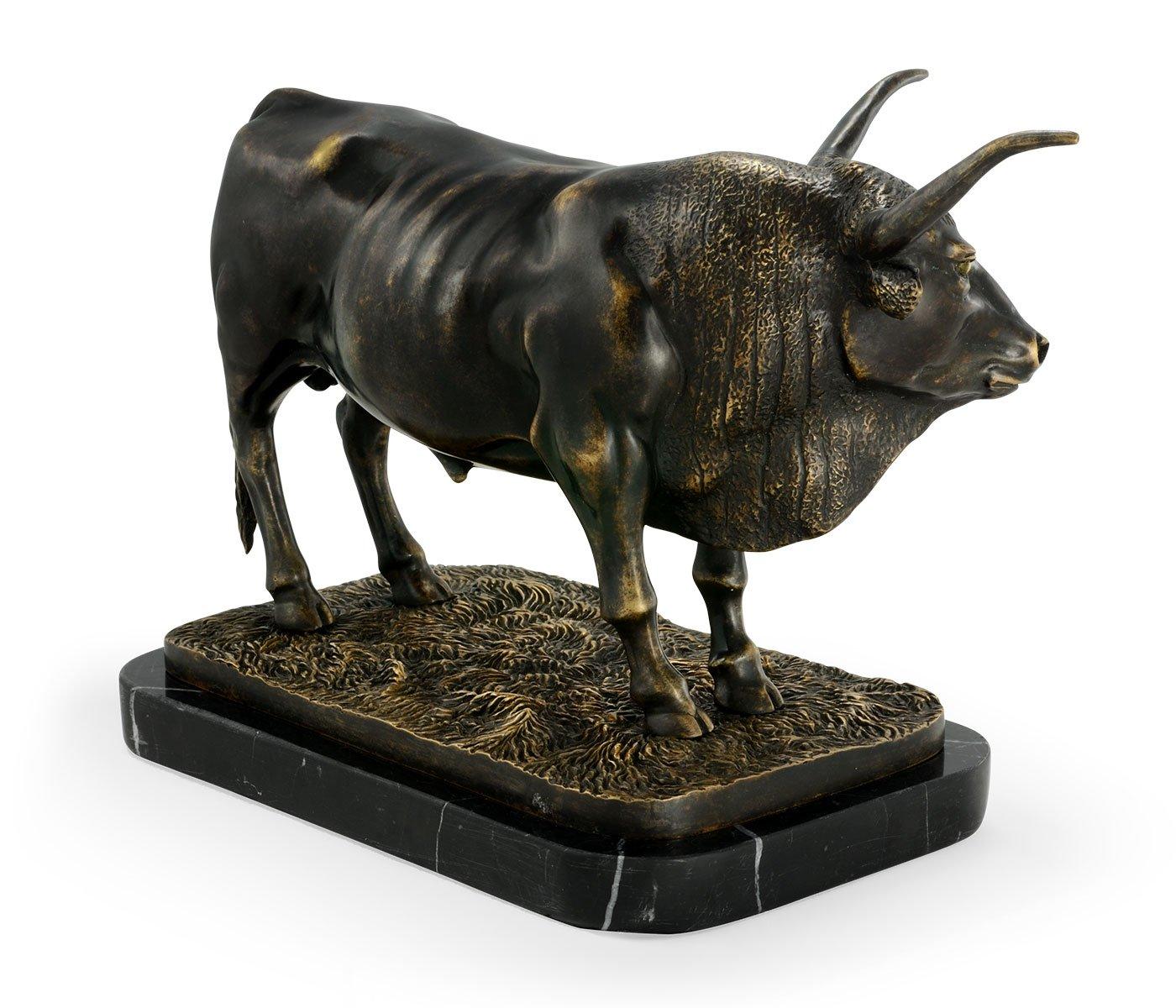 Antique Dark Bronze Longhorn
