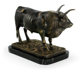 Antique Dark Bronze Longhorn