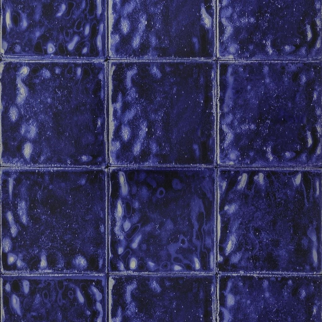 Aquarelle Cobalt — Designers Guild tapet