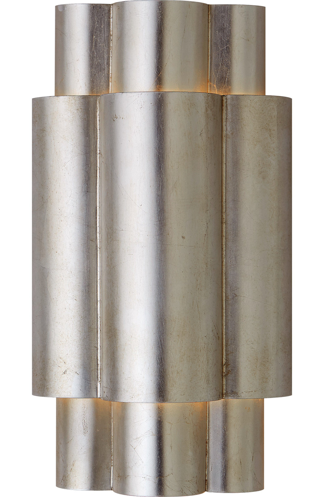 Arabelle Medium Vägglampa Burnished Silver Leaf