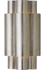 Arabelle Medium Vägglampa Burnished Silver Leaf
