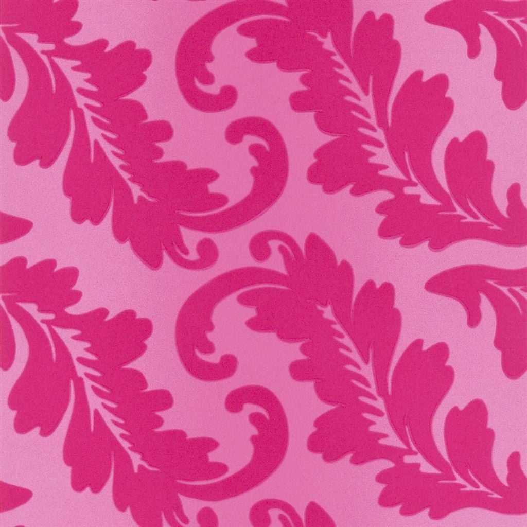Ardassa Magenta — Designers Guild tapet