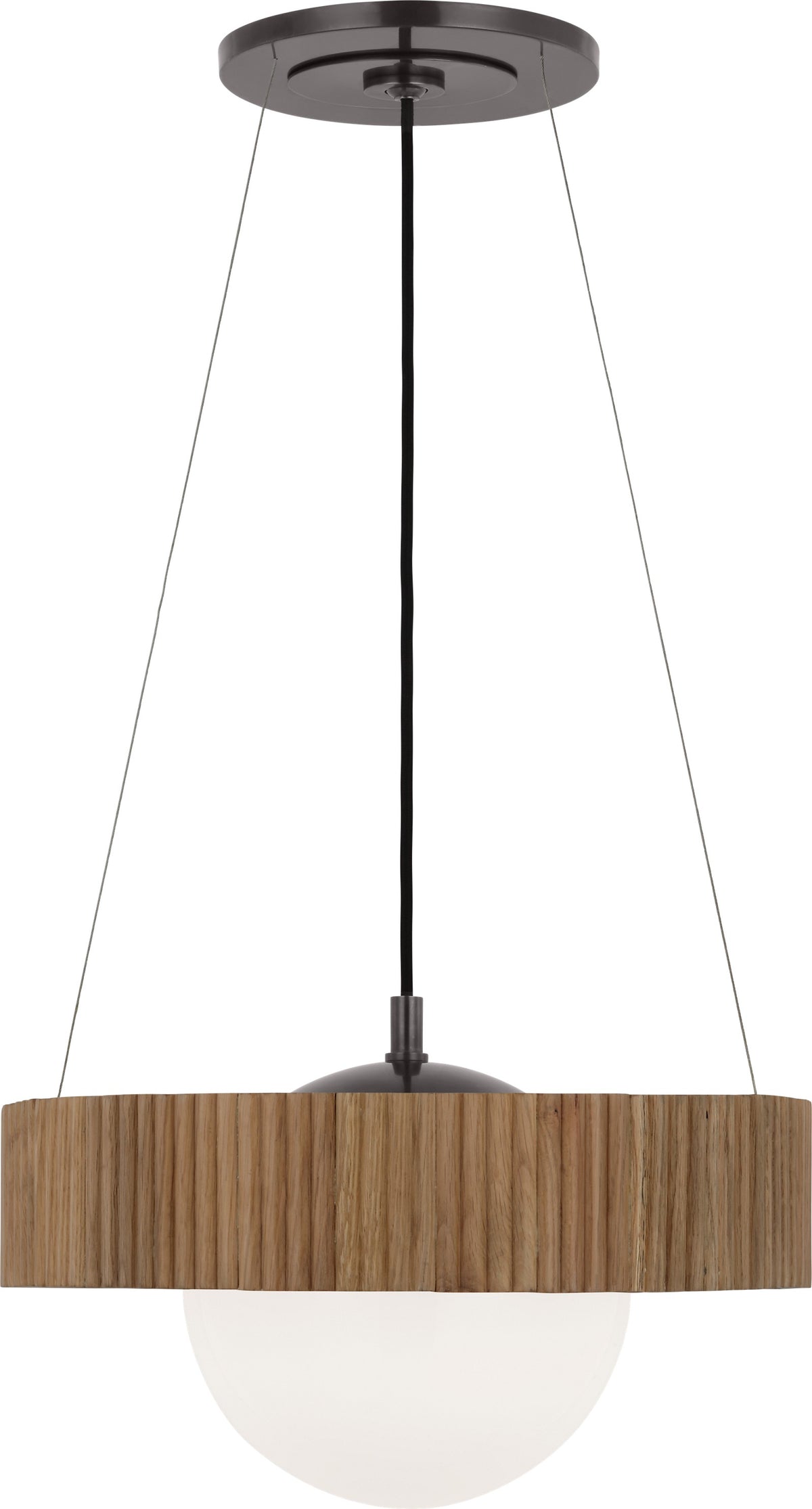 Arena 18" Ring and Globe Takkrona — Windsor Smith for Visual Comfort & Co. detaljbild