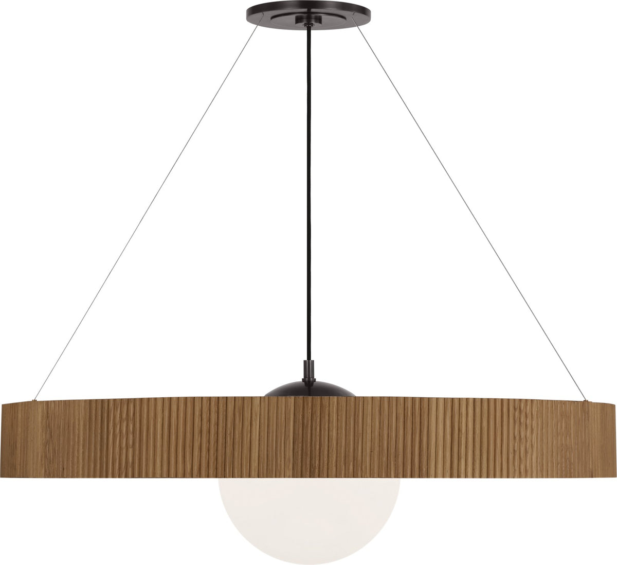 Arena 42" Ring and Globe Takkrona — Windsor Smith for Visual Comfort & Co. detaljbild