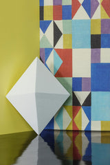 Arlequinade room setting — Pierre Frey wallpaper