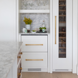Carlton Apparathandtag — Antik mässing. Design by Christine on Point.
