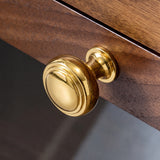 Carlton Skåpsknopp — miljöbild, Polished brass lacquered