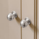 Cotswold Skåpsknopp, kulform — miljöbild, Satin chrome plate