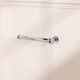 Cotswold Mässing Handhanddukstång — miljöbild, Polished chrome plate