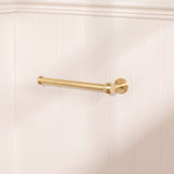 Cotswold Mässing Handhanddukstång — miljöbild, Satin brass unlacquered