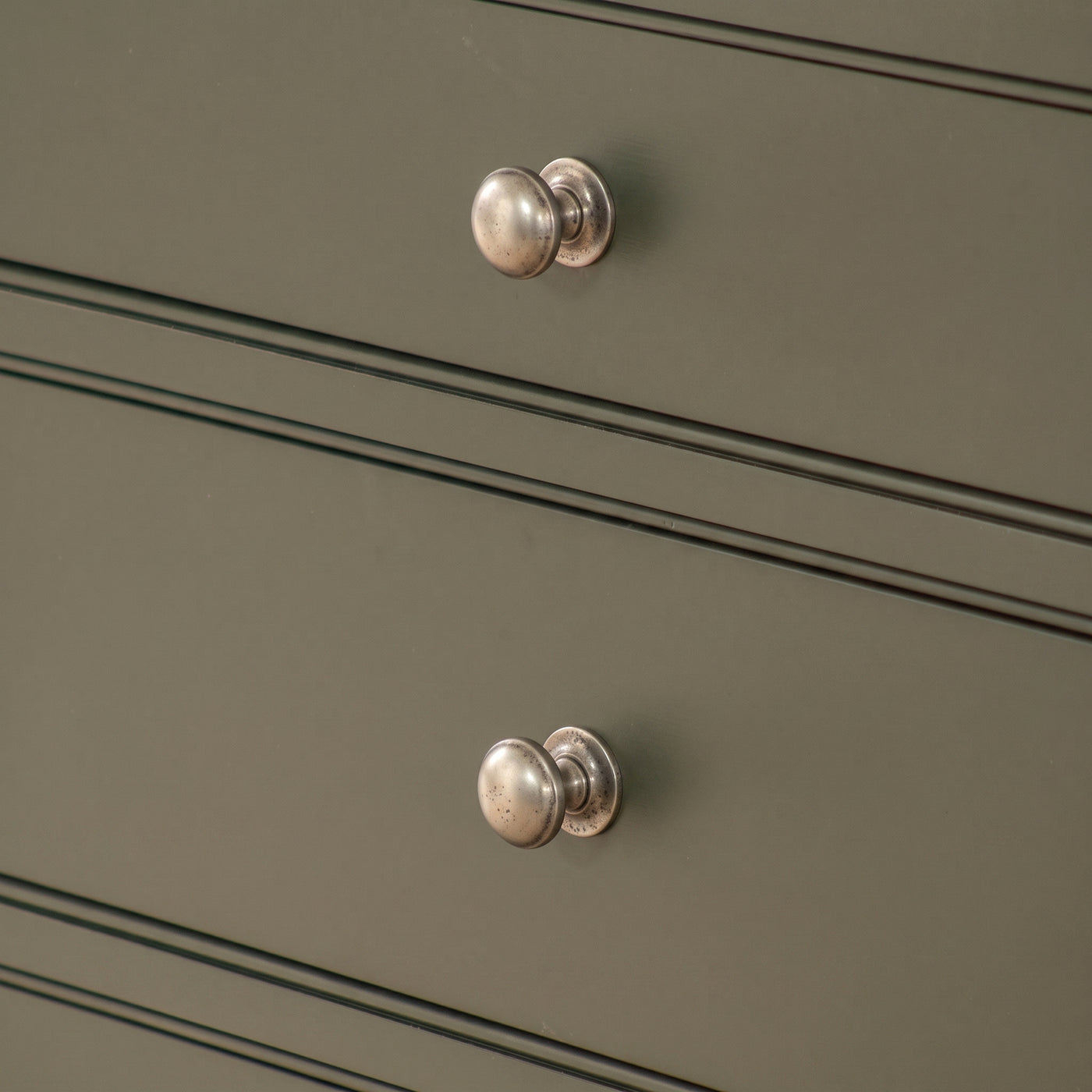 Cotswold Skåpsknopp, svampform — miljöbild, Antik nickel - NBP