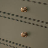 Cotswold Skåpsknopp, svampform — miljöbild, Satin antique satin lacquered
