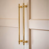 Gaumont Apparathandtag — miljöbild, Polished brass unlacquered