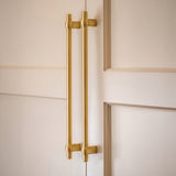 Gaumont Apparathandtag — miljöbild, Satin brass lacquered