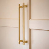 Gaumont Apparathandtag — miljöbild, Satin brass unlacquered