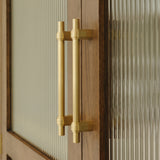 Gaumont Skåpshandtag — miljöbild, Satin brass satin lacquered