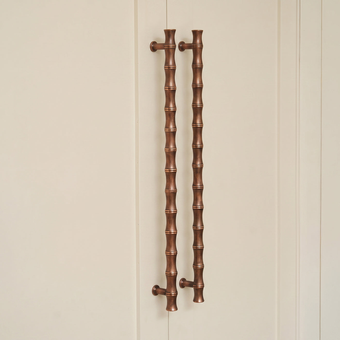 Grove Bamboo Apparathandtag — miljöbild, Aged copper