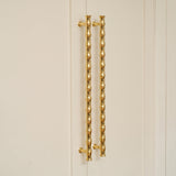 Grove Bamboo Apparathandtag — miljöbild, Polished brass lacquered