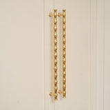 Grove Bamboo Apparathandtag — miljöbild, Polished brass unlacquered