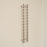 Grove Bamboo Apparathandtag — miljöbild, Polished nickel plate