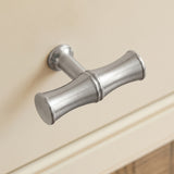 Grove Bamboo T-bar handtag — miljöbild, Satin chrome plate