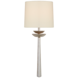 Beaumont vägglampa medium från AERIN, klassisk väggmonterad belysning i metall och glas