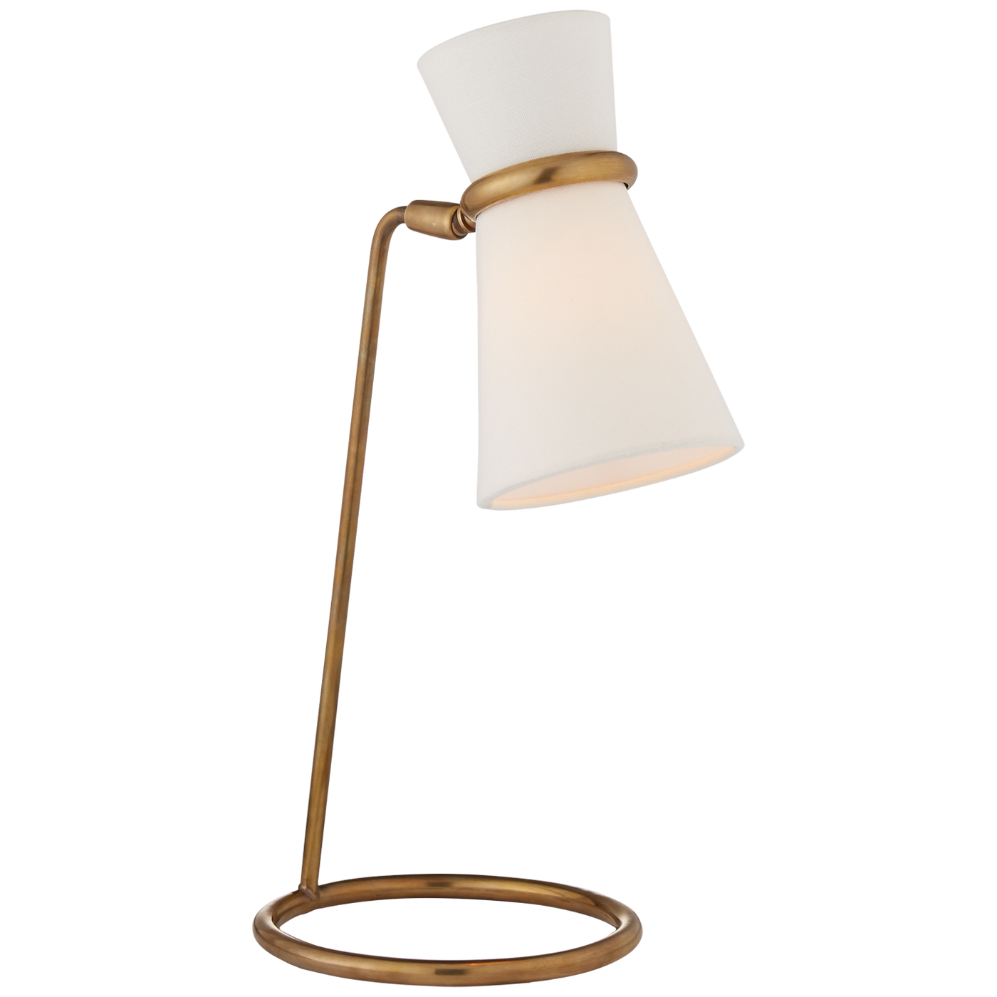 Clarkson skrivbordslampa från AERIN for Visual Comfort & Co, klassisk designerlampa för arbetsrum