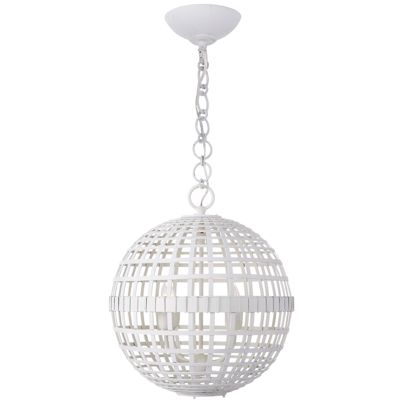 Mill Lykta Small från AERIN, modern taklampa i metall och glas