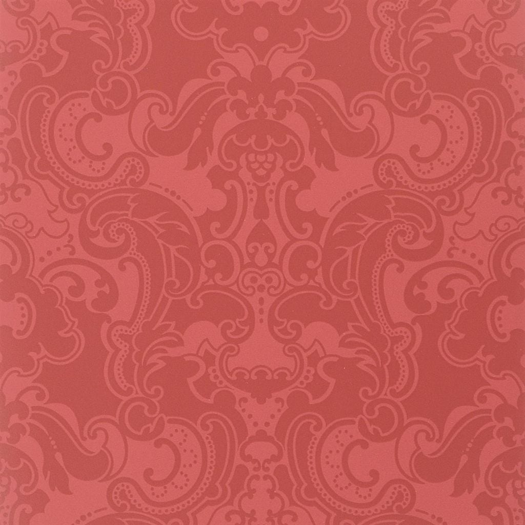 Arundale Crimson — Designers Guild tapet