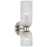 Asalea 16" Double Bath Vägglampa Polished Nickel
