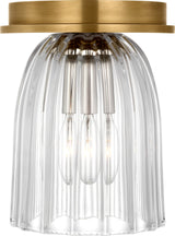 Asalea 5" Solitaire Plafond Antique-Burnished Brass