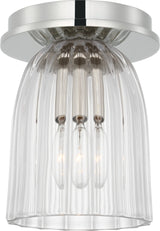 Asalea 5" Solitaire Plafond Polished Nickel